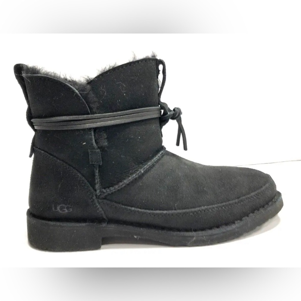UGG Womens Esther Ankle Boot Black Size 8.5 M